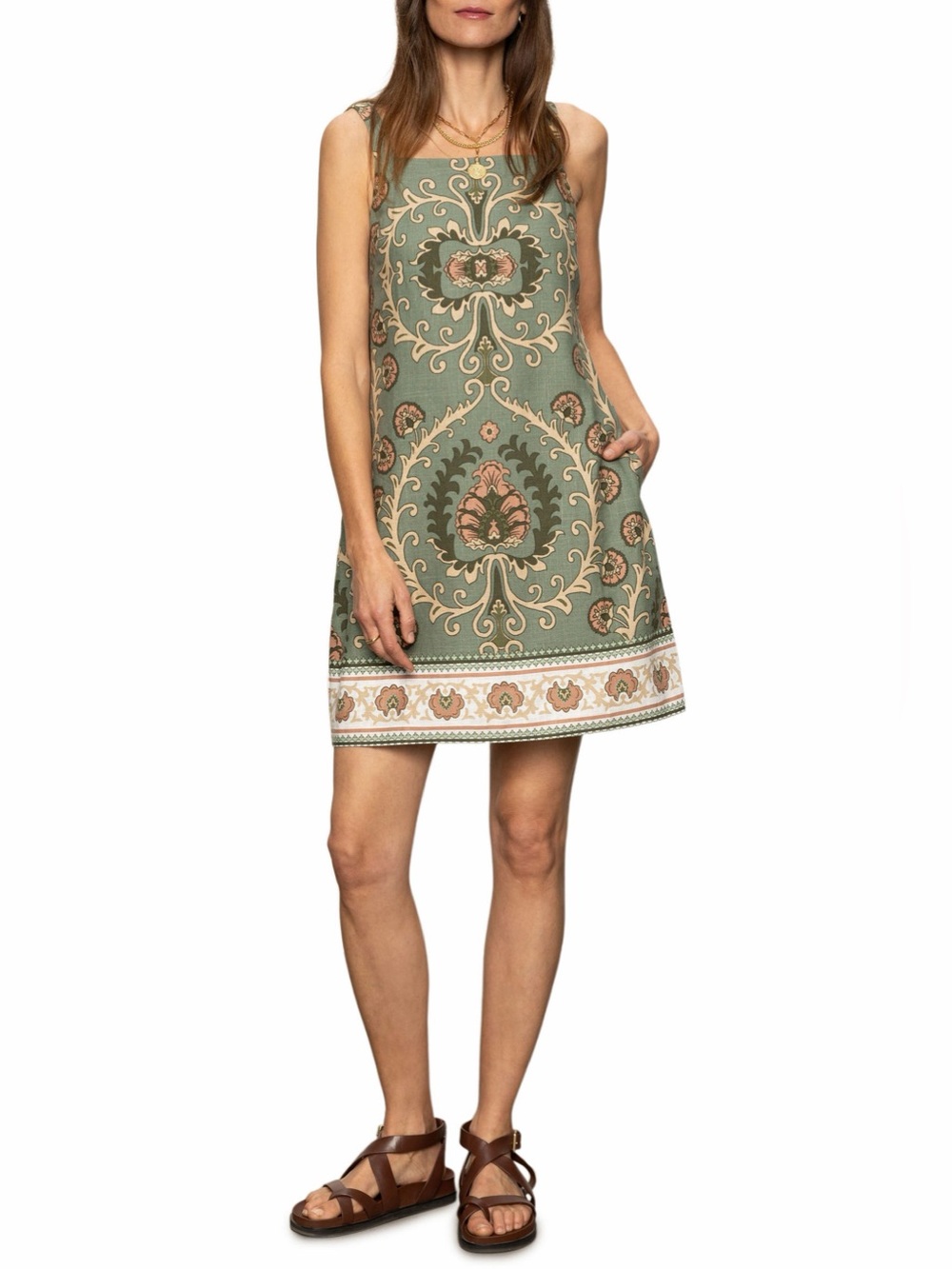 {NWT} Sanctuary Tapestry Pattern Shift Dress Size L
